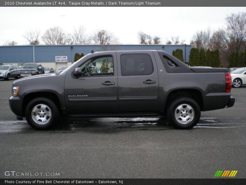 Taupe Gray Metallic / Dark Titanium/Light Titanium 2010 Chevrolet Avalanche LT 4x4