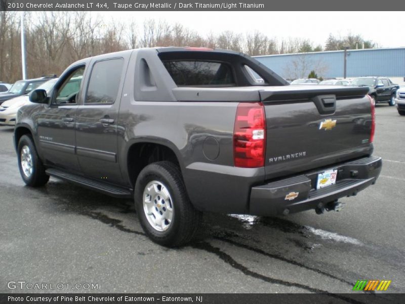 Taupe Gray Metallic / Dark Titanium/Light Titanium 2010 Chevrolet Avalanche LT 4x4