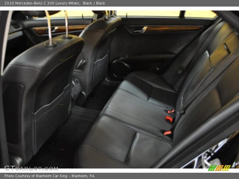 Black / Black 2010 Mercedes-Benz C 300 Luxury 4Matic