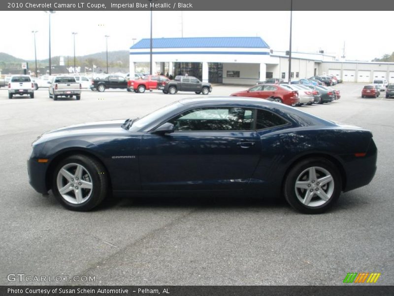 Imperial Blue Metallic / Black 2010 Chevrolet Camaro LT Coupe