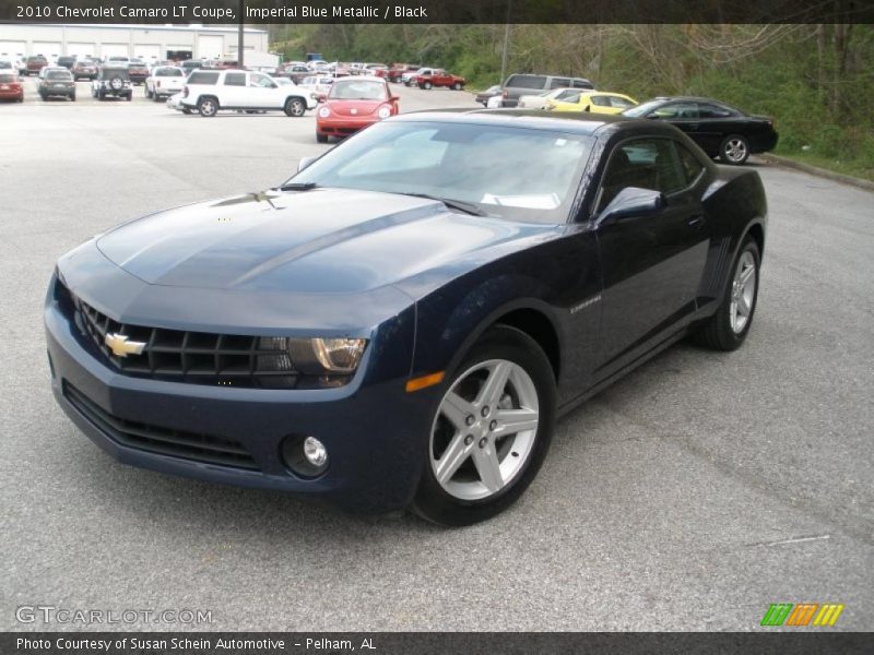Imperial Blue Metallic / Black 2010 Chevrolet Camaro LT Coupe
