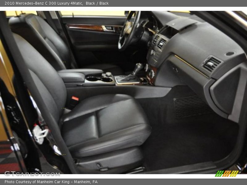 Black / Black 2010 Mercedes-Benz C 300 Luxury 4Matic