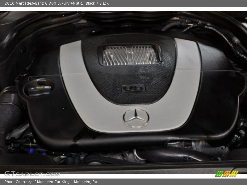 Black / Black 2010 Mercedes-Benz C 300 Luxury 4Matic