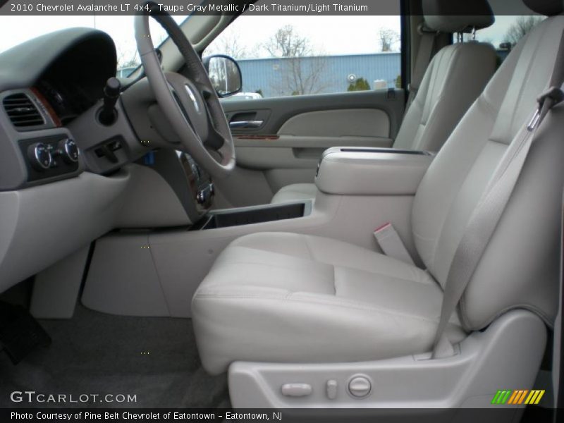 Taupe Gray Metallic / Dark Titanium/Light Titanium 2010 Chevrolet Avalanche LT 4x4