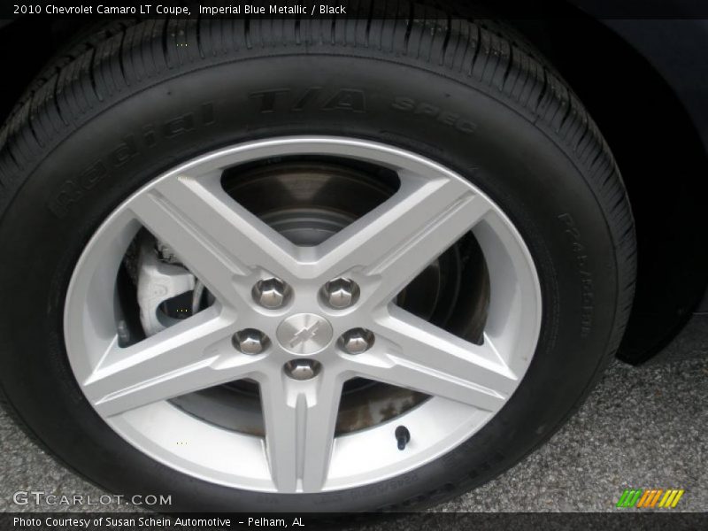 Imperial Blue Metallic / Black 2010 Chevrolet Camaro LT Coupe