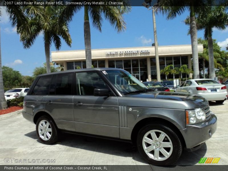 Stornoway Grey Metallic / Charcoal 2007 Land Rover Range Rover HSE
