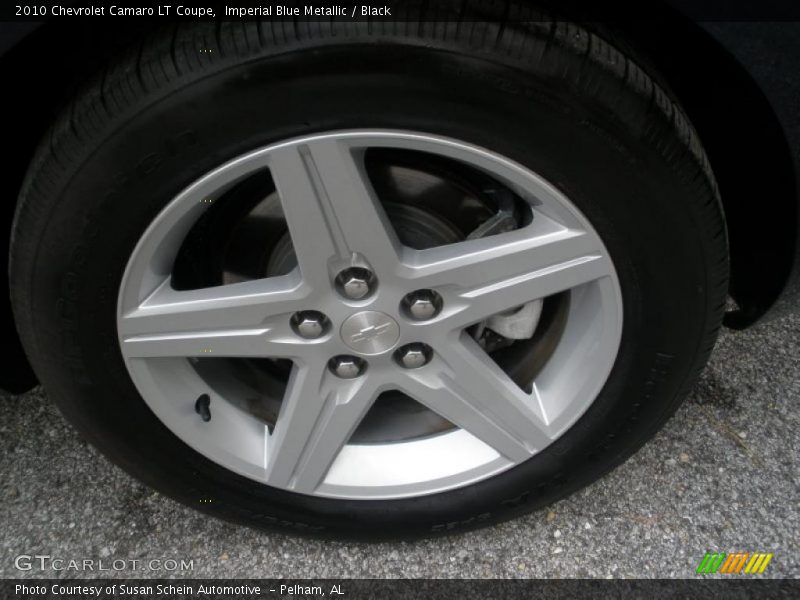 Imperial Blue Metallic / Black 2010 Chevrolet Camaro LT Coupe