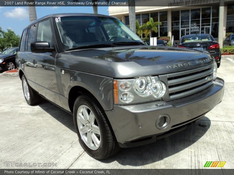 Stornoway Grey Metallic / Charcoal 2007 Land Rover Range Rover HSE