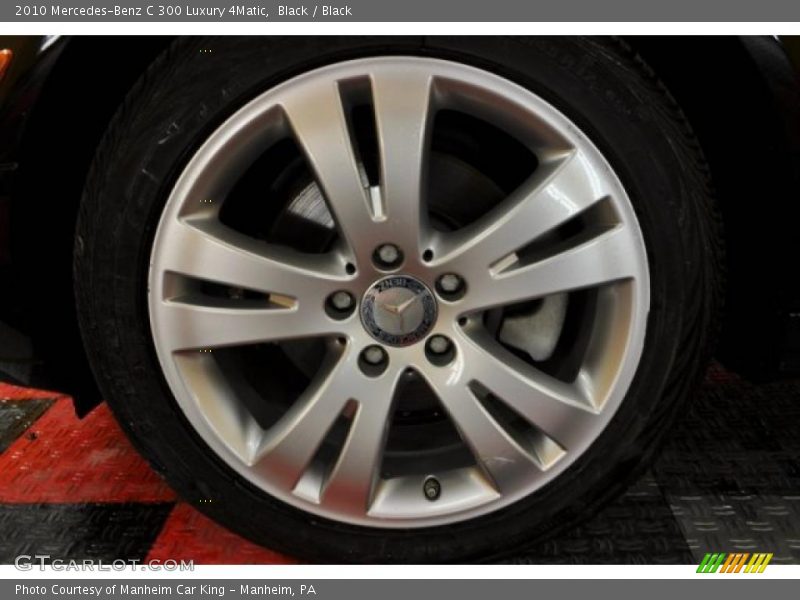Black / Black 2010 Mercedes-Benz C 300 Luxury 4Matic