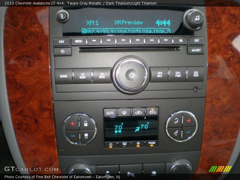 Controls of 2010 Avalanche LT 4x4