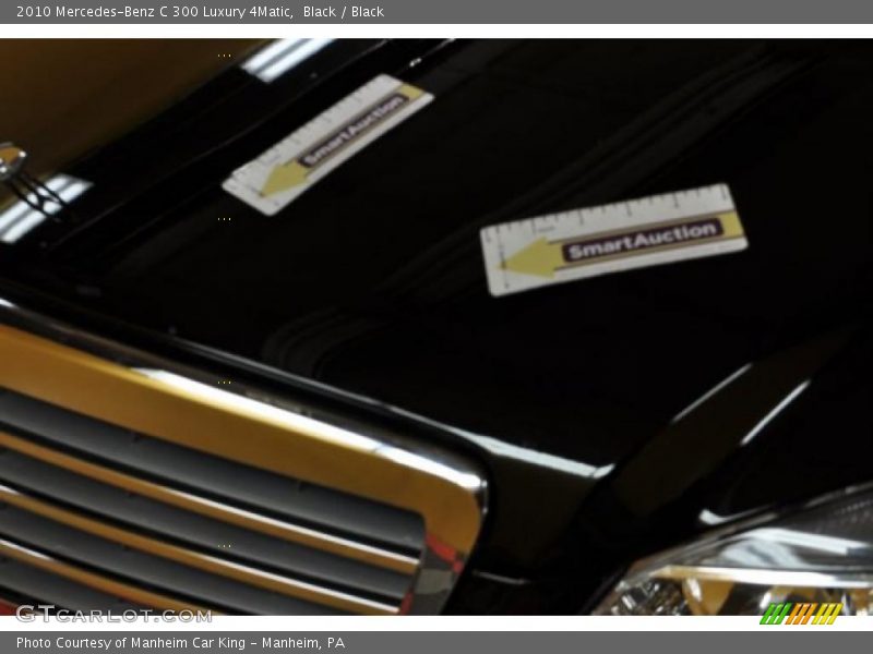 Black / Black 2010 Mercedes-Benz C 300 Luxury 4Matic