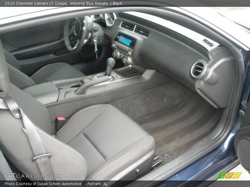 Imperial Blue Metallic / Black 2010 Chevrolet Camaro LT Coupe