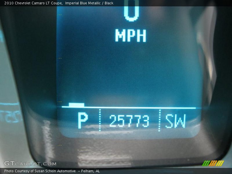 Imperial Blue Metallic / Black 2010 Chevrolet Camaro LT Coupe