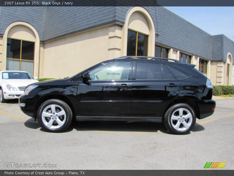 Black Onyx / Ivory 2007 Lexus RX 350
