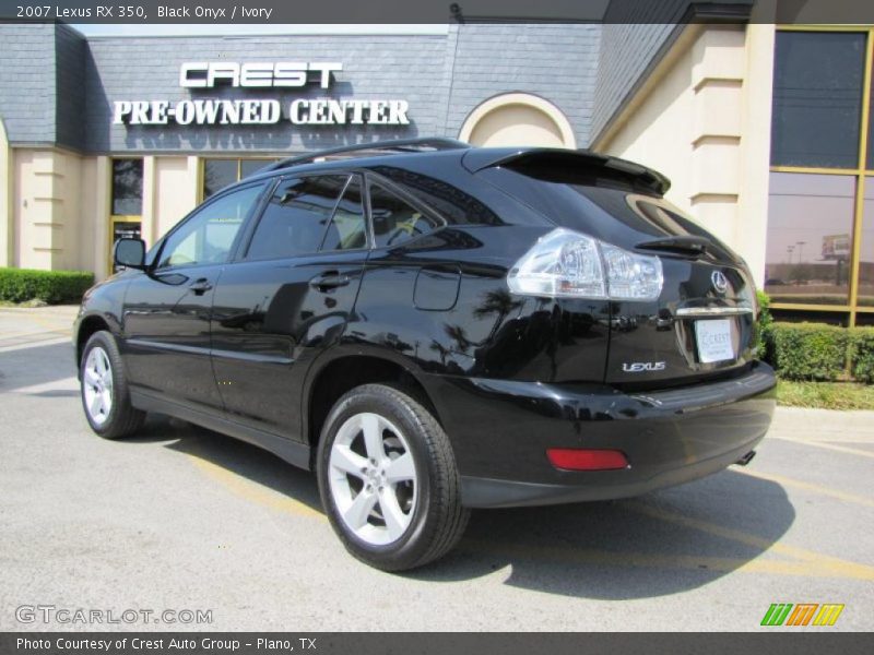 Black Onyx / Ivory 2007 Lexus RX 350
