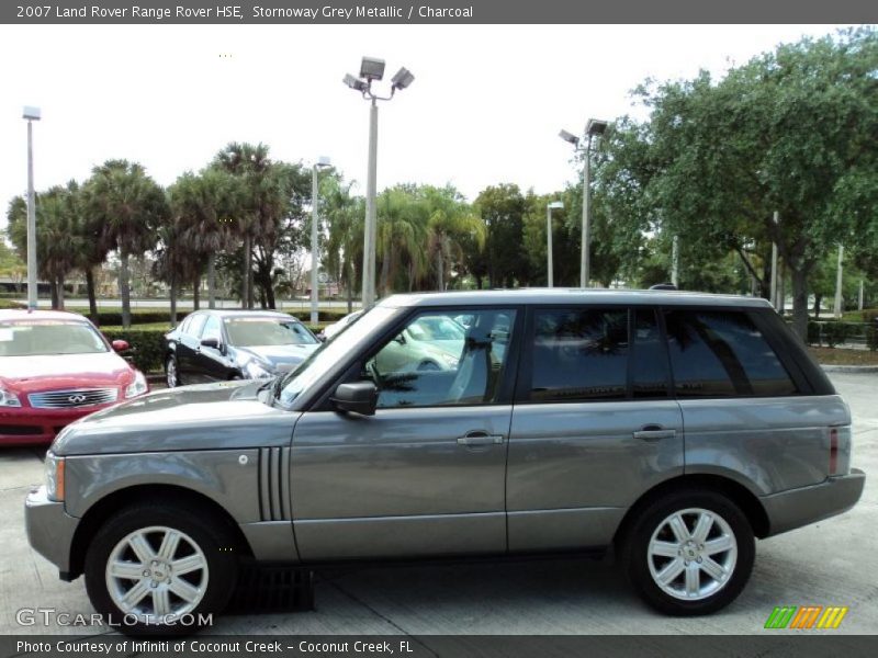 Stornoway Grey Metallic / Charcoal 2007 Land Rover Range Rover HSE