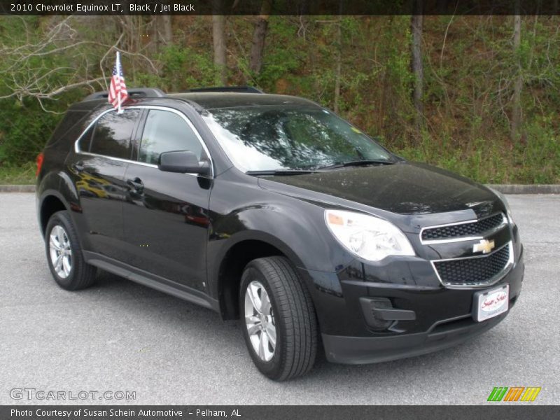 Black / Jet Black 2010 Chevrolet Equinox LT
