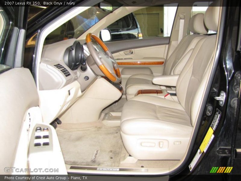Black Onyx / Ivory 2007 Lexus RX 350