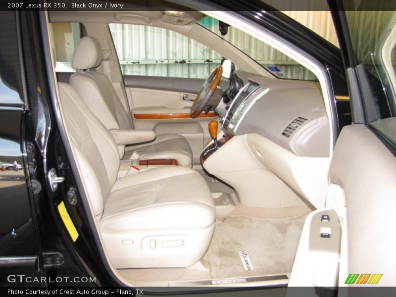 Black Onyx / Ivory 2007 Lexus RX 350