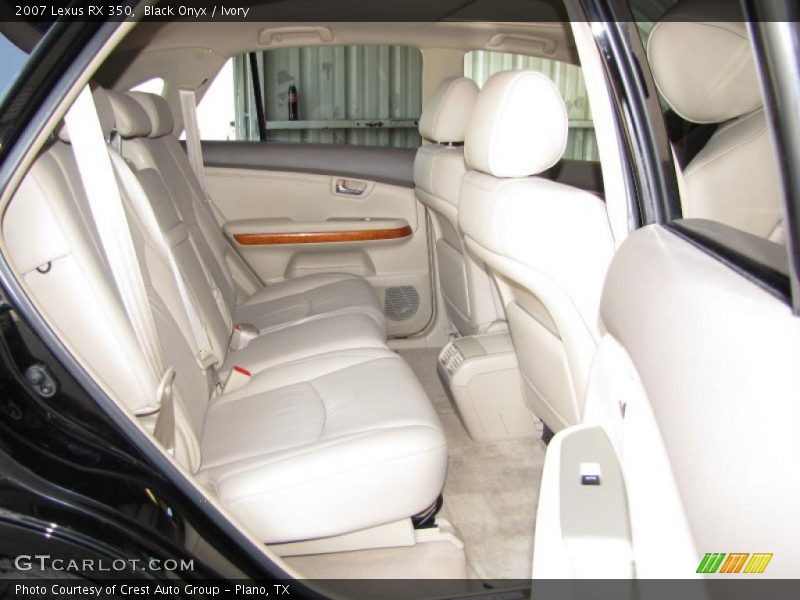 Black Onyx / Ivory 2007 Lexus RX 350