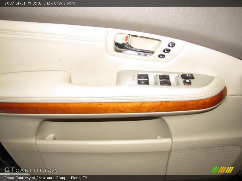 Black Onyx / Ivory 2007 Lexus RX 350
