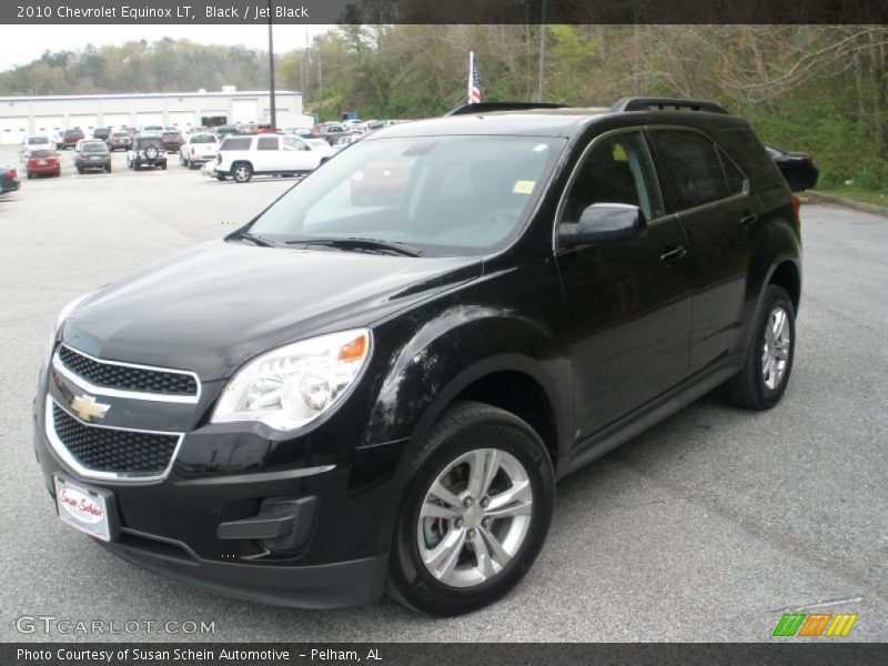 Black / Jet Black 2010 Chevrolet Equinox LT