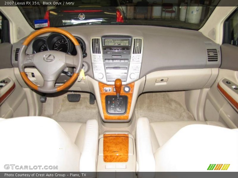 Black Onyx / Ivory 2007 Lexus RX 350