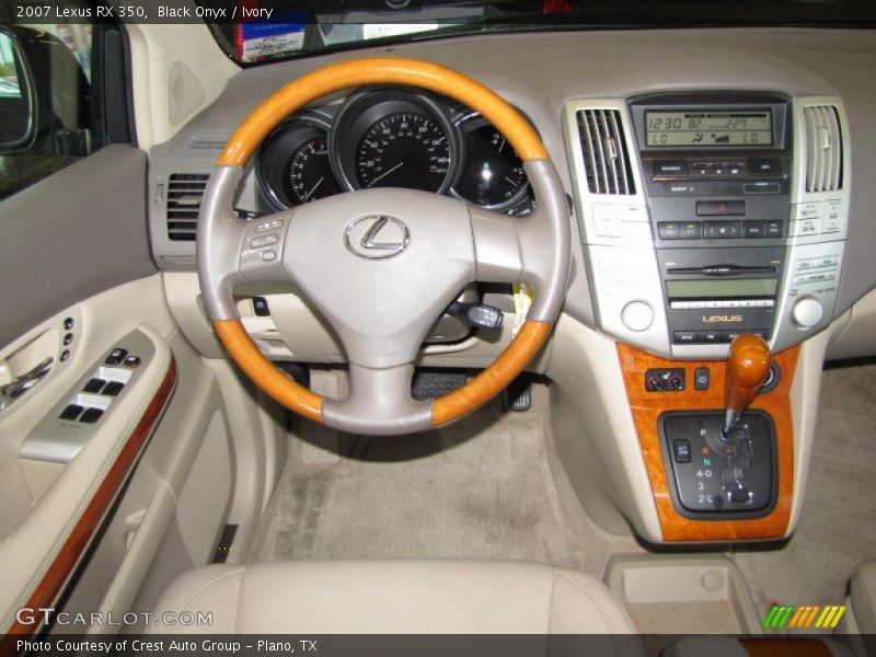 Black Onyx / Ivory 2007 Lexus RX 350