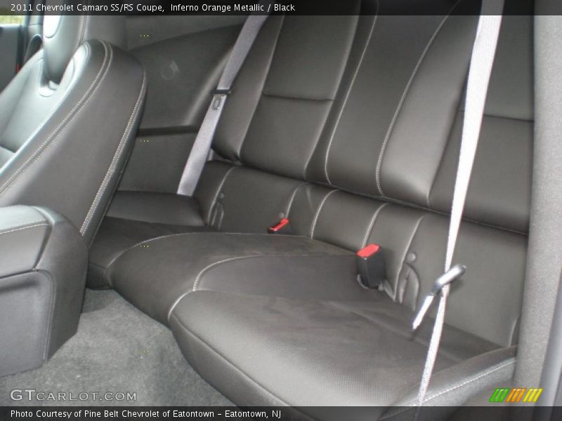 Inferno Orange Metallic / Black 2011 Chevrolet Camaro SS/RS Coupe