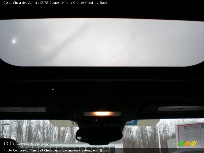 Inferno Orange Metallic / Black 2011 Chevrolet Camaro SS/RS Coupe