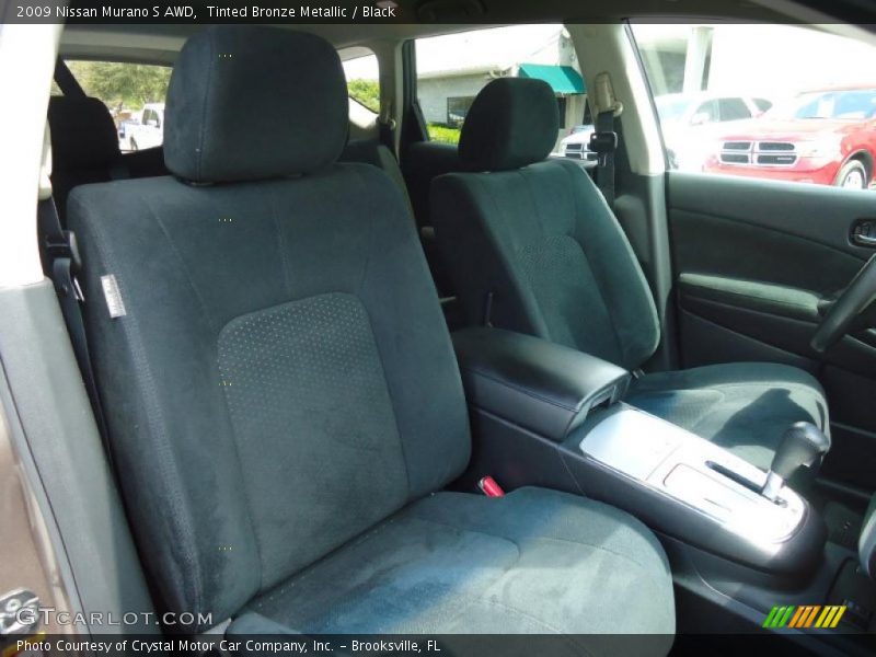 Tinted Bronze Metallic / Black 2009 Nissan Murano S AWD