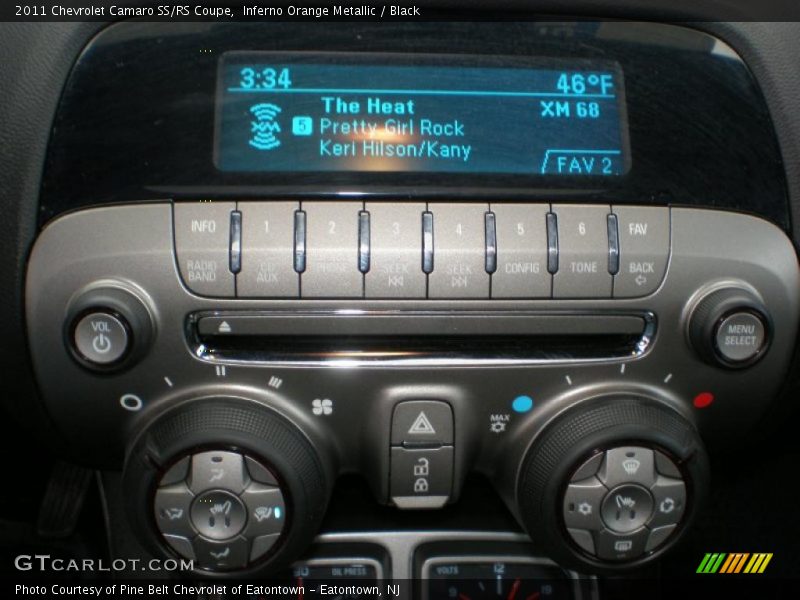 Inferno Orange Metallic / Black 2011 Chevrolet Camaro SS/RS Coupe