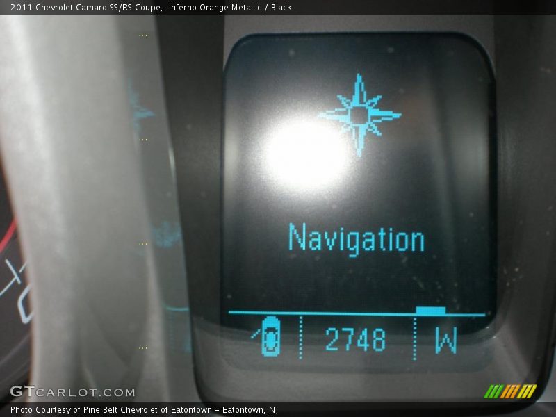 Inferno Orange Metallic / Black 2011 Chevrolet Camaro SS/RS Coupe