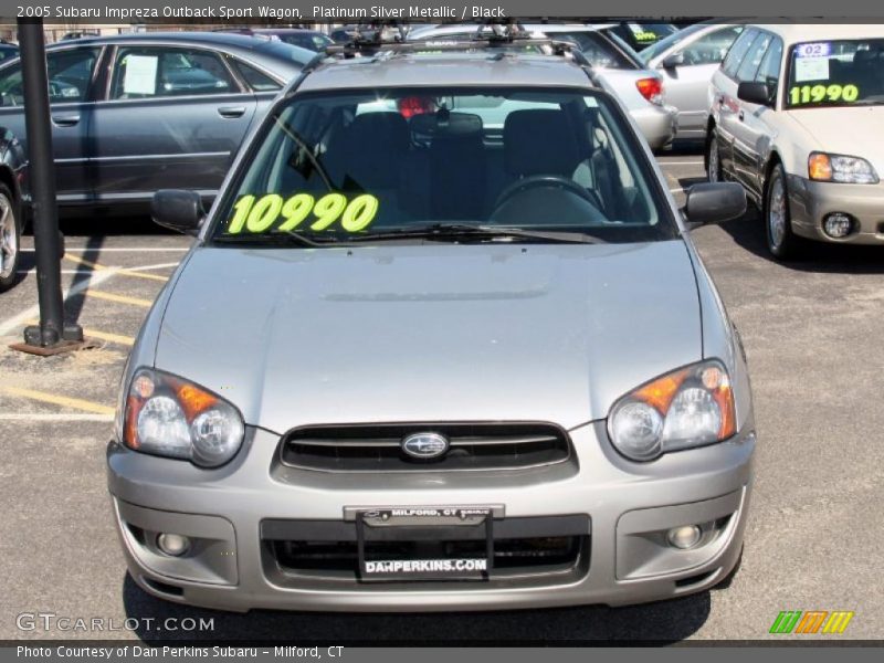 Platinum Silver Metallic / Black 2005 Subaru Impreza Outback Sport Wagon