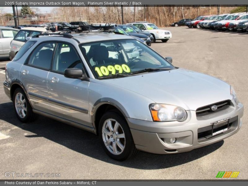 Platinum Silver Metallic / Black 2005 Subaru Impreza Outback Sport Wagon