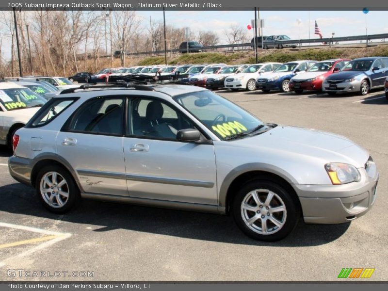 Platinum Silver Metallic / Black 2005 Subaru Impreza Outback Sport Wagon