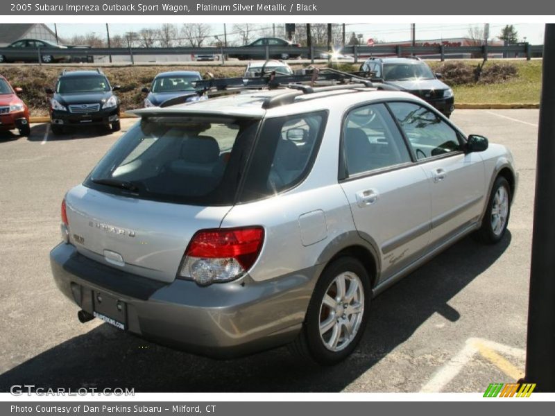 Platinum Silver Metallic / Black 2005 Subaru Impreza Outback Sport Wagon