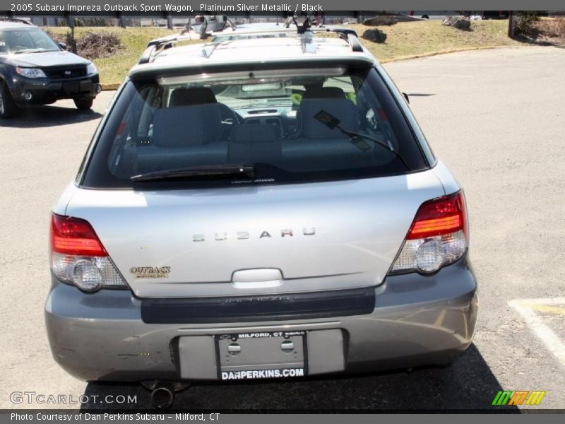 Platinum Silver Metallic / Black 2005 Subaru Impreza Outback Sport Wagon