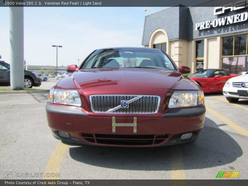 Venetian Red Pearl / Light Sand 2000 Volvo S80 2.9