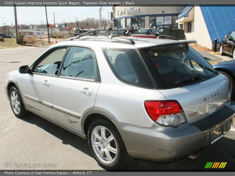 Platinum Silver Metallic / Black 2005 Subaru Impreza Outback Sport Wagon