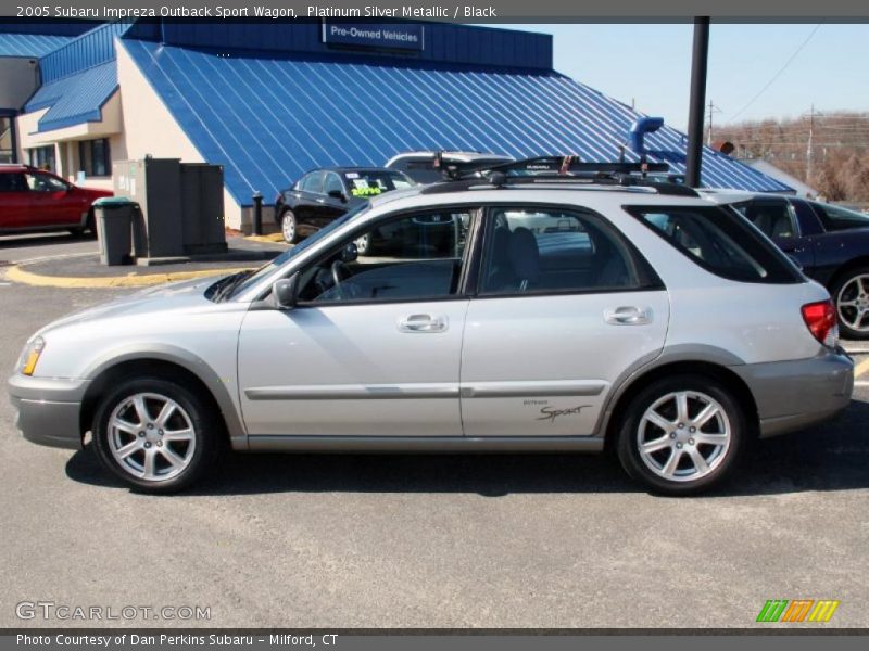 Platinum Silver Metallic / Black 2005 Subaru Impreza Outback Sport Wagon
