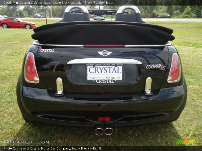 Astro Black Metallic / Black/Panther Black 2005 Mini Cooper S Convertible
