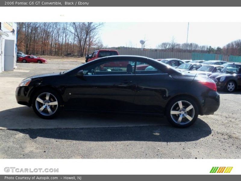 Black / Ebony 2006 Pontiac G6 GT Convertible