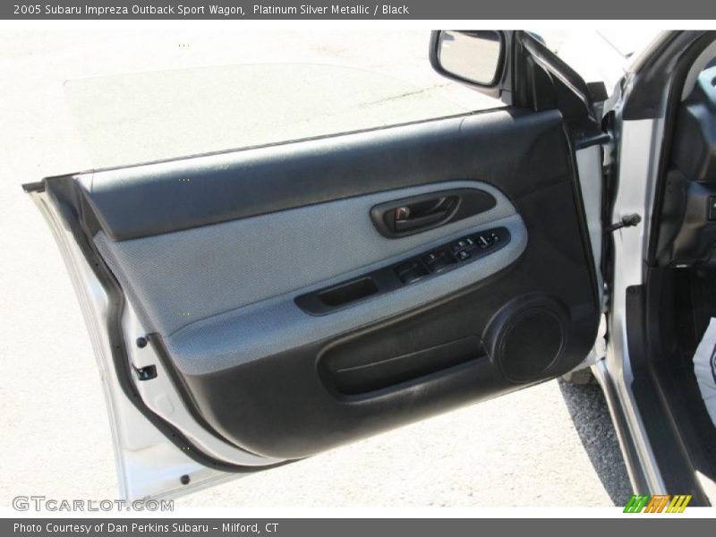 Platinum Silver Metallic / Black 2005 Subaru Impreza Outback Sport Wagon