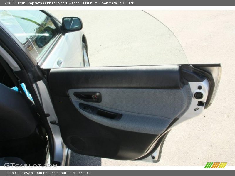 Platinum Silver Metallic / Black 2005 Subaru Impreza Outback Sport Wagon