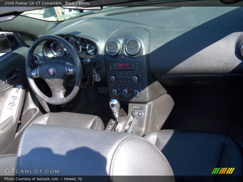 Black / Ebony 2006 Pontiac G6 GT Convertible