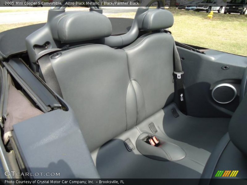 Astro Black Metallic / Black/Panther Black 2005 Mini Cooper S Convertible