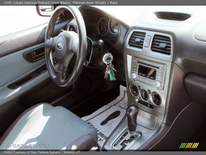 Platinum Silver Metallic / Black 2005 Subaru Impreza Outback Sport Wagon