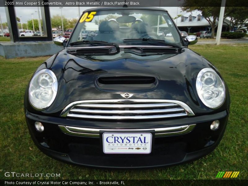 Astro Black Metallic / Black/Panther Black 2005 Mini Cooper S Convertible