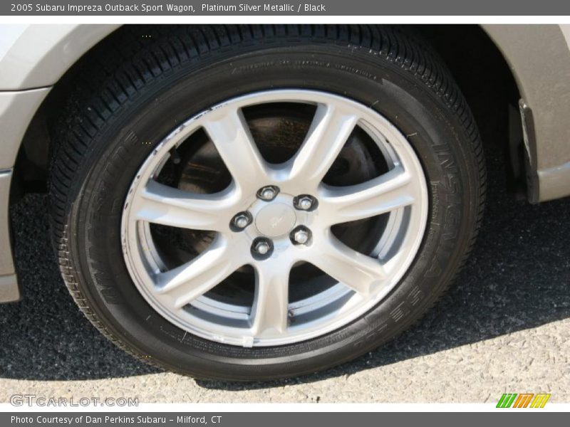 Platinum Silver Metallic / Black 2005 Subaru Impreza Outback Sport Wagon